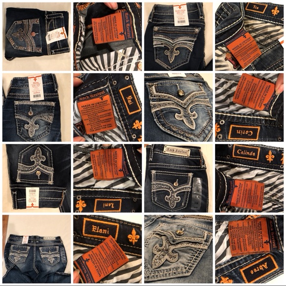 ROCK REVIVAL JEANS SZ 25-33 ALL NWT!!! - Picture 2 of 8